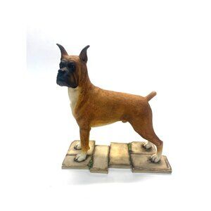 Sheratt & Simpson Boxer Standing Figurine By Willitts Designs 89002 Country Arti